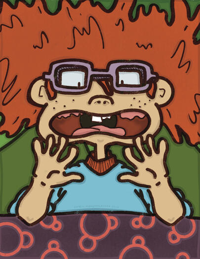 90s Rugrats: Chuckie, 2023